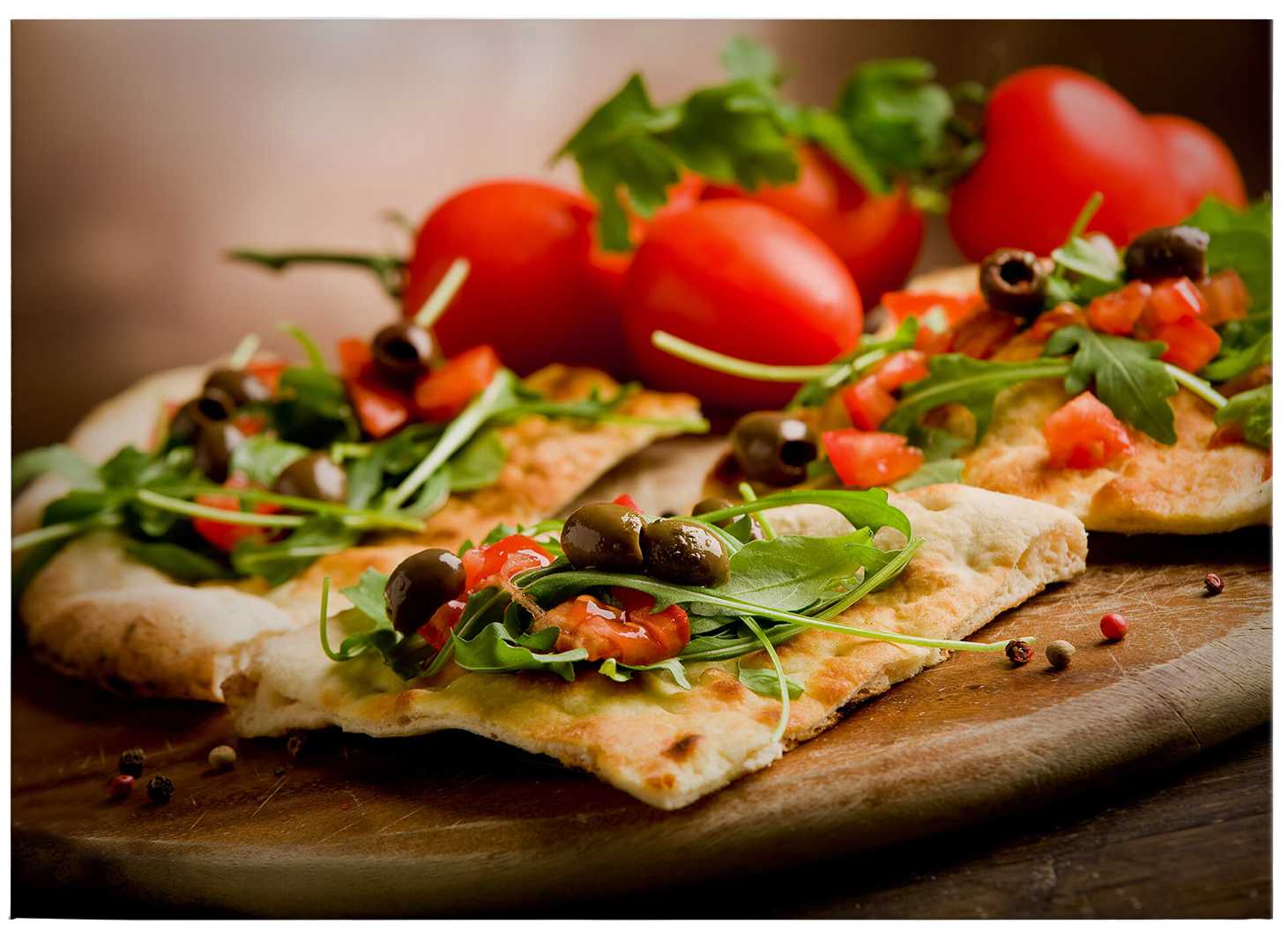 Küche Leinwandbild • Pizza » kaufen online DD123053 
