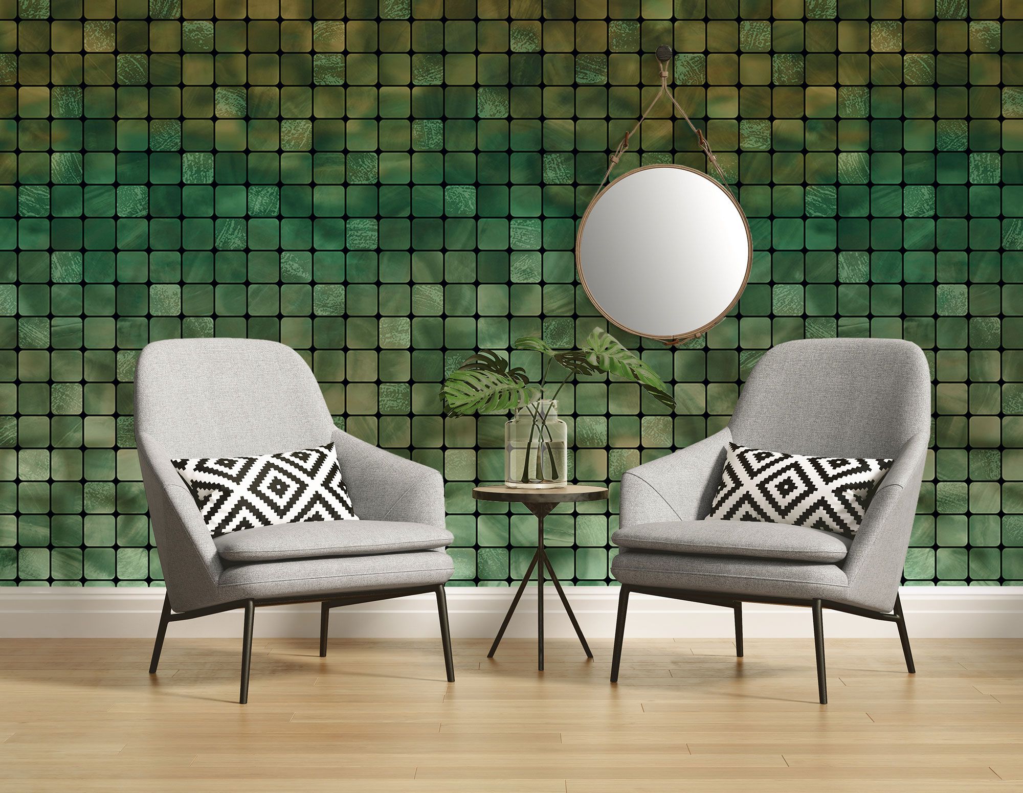 Fliesen Tapete Mosaik & Kacheloptik » | Création A.S. online