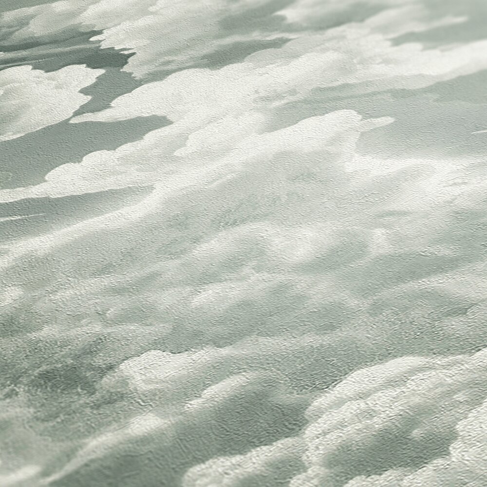             MICHALSKY Vliestapete mit Wolken in grauem Farbton – Weiß, Grau
        