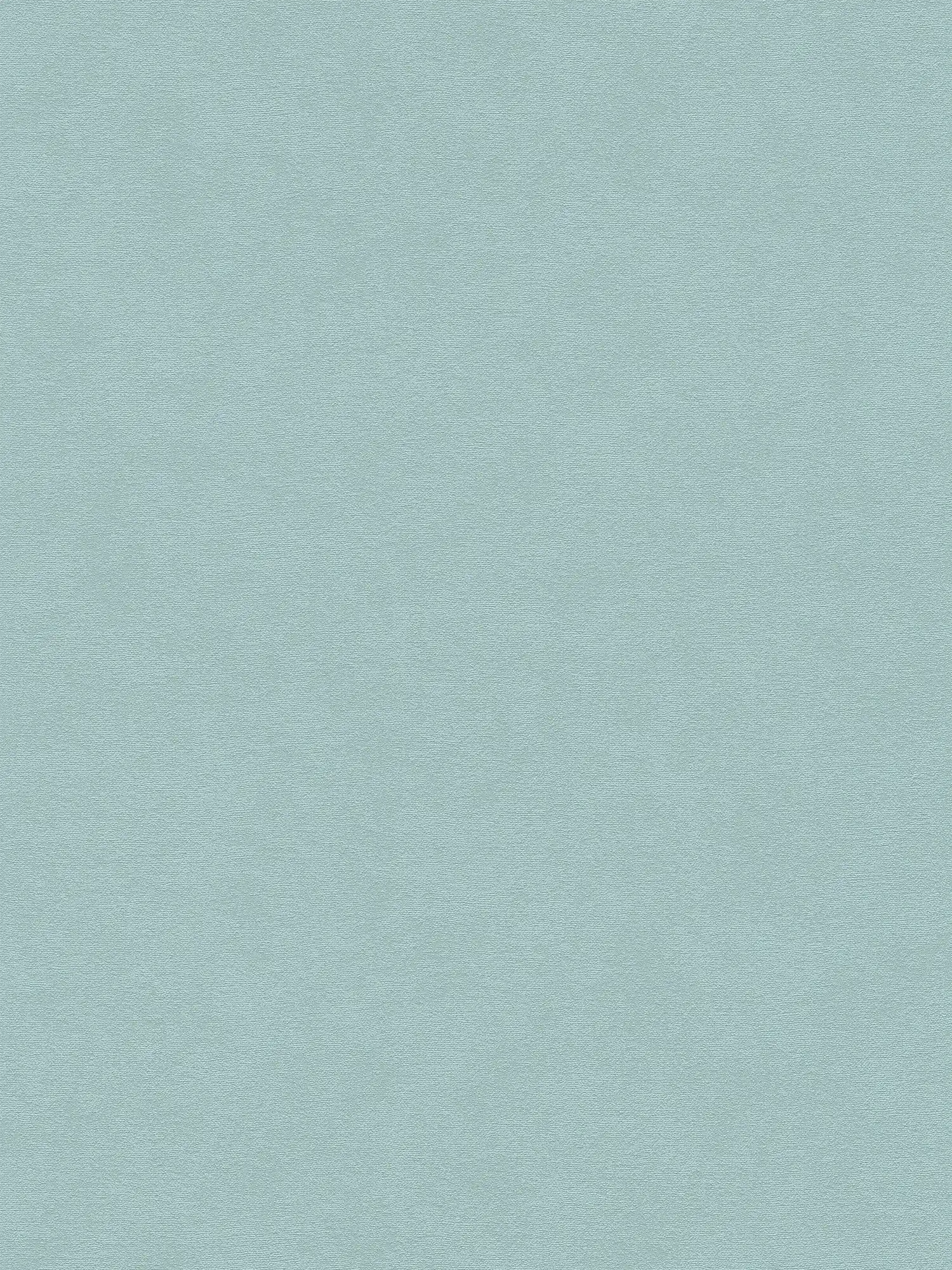 Einfarbige Vliestapete mit dezenter Oberflächenstruktur – Blau, Grün
