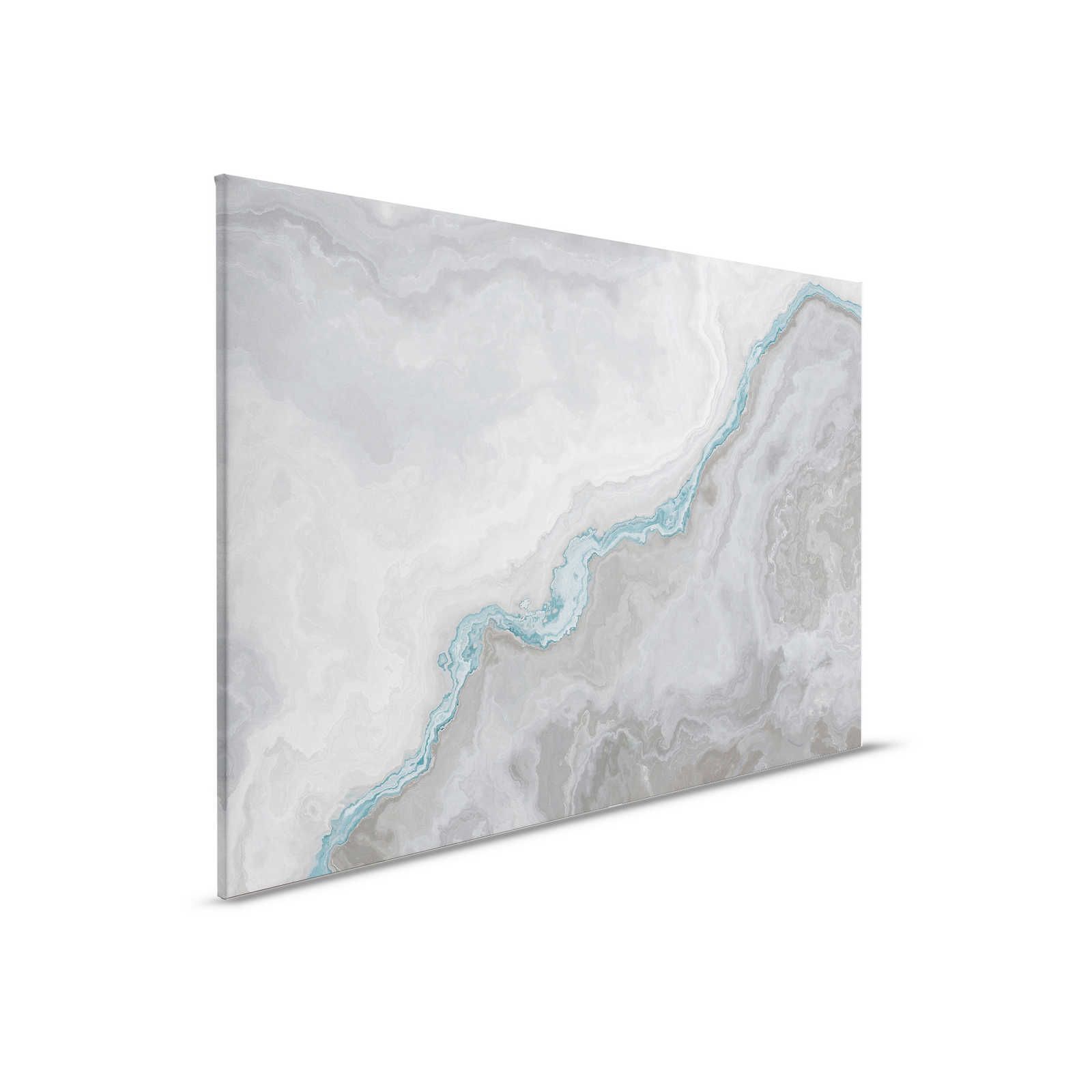 Leinwandbild marmoriert mit Quarz-Optik – 0,90 m x 0,60 m
