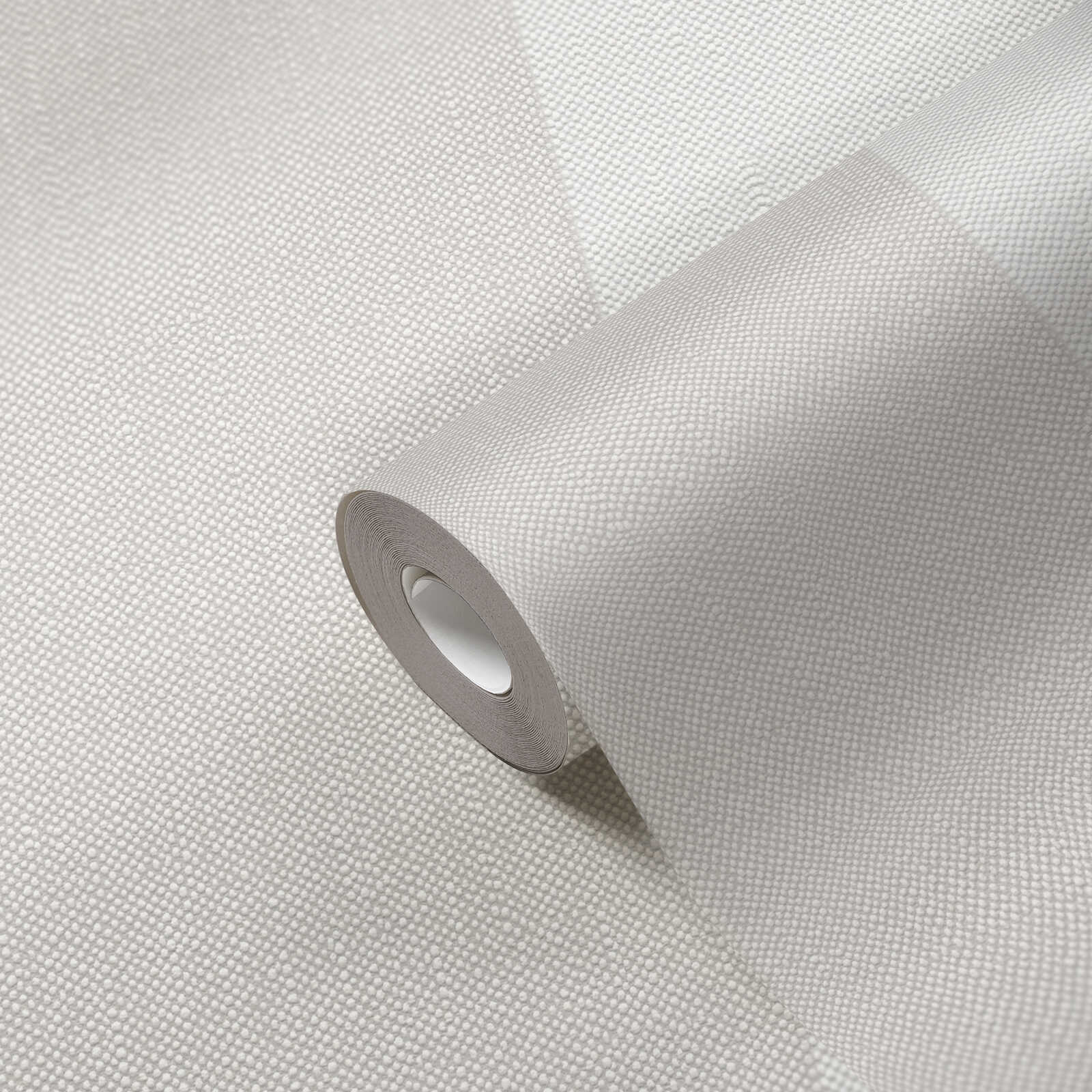             Strukturierte Vliestapete mit breiten Streifen – Creme, Beige
        