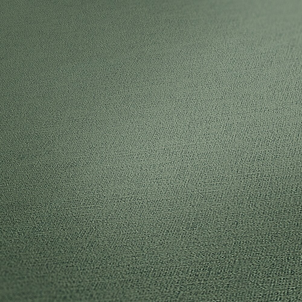             Grün Grau Tapete Olivgrün, matt & mit Textil-Optik
        