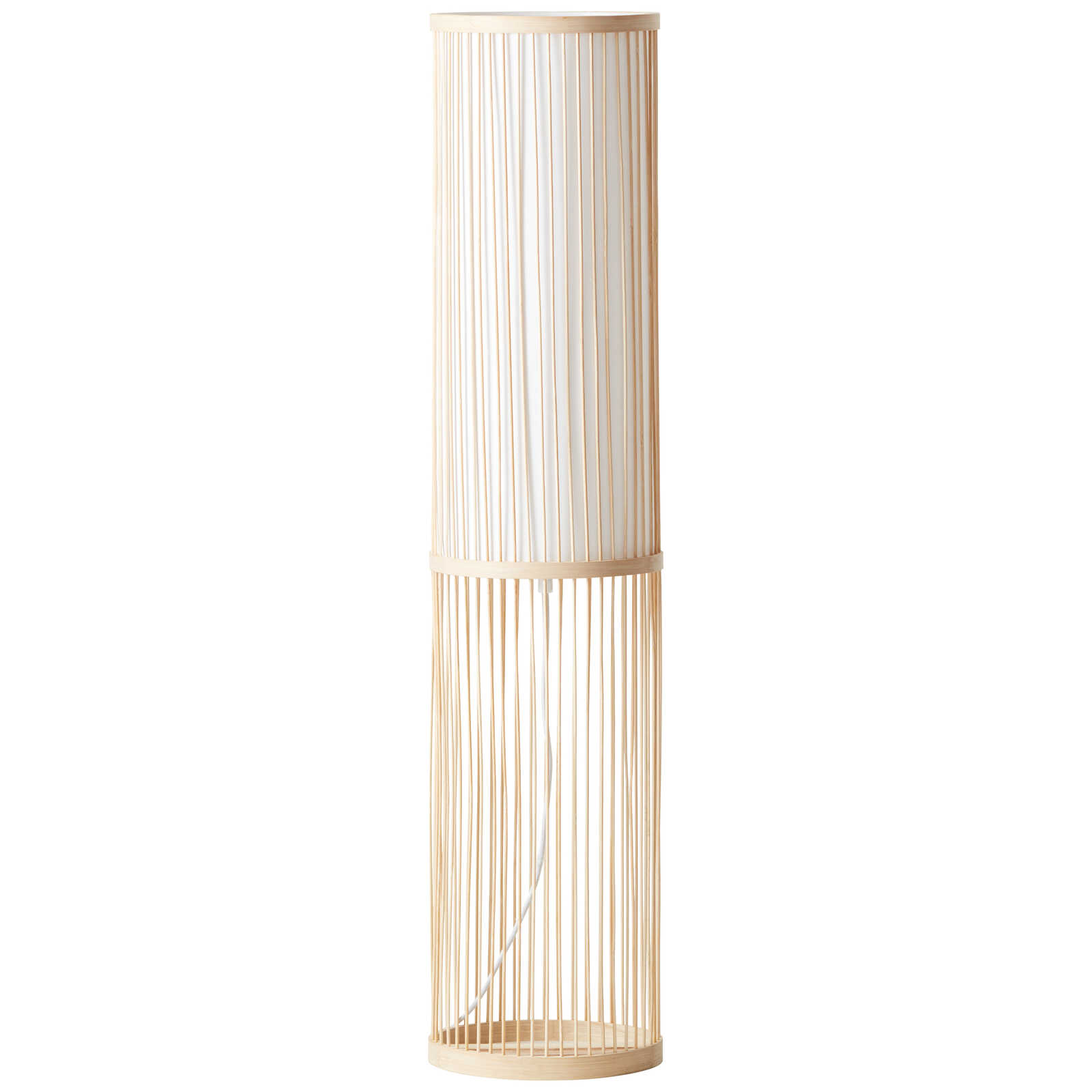             Stehleuchte aus Bambus - Luise 1 – Braun
        