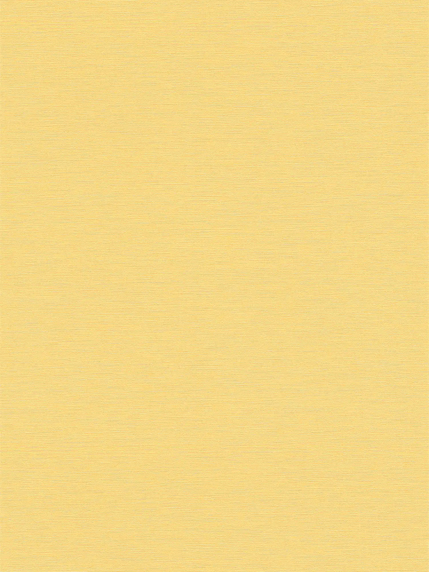         Einfarbige Vliestapete mit Leinenoptik – Gelb
    