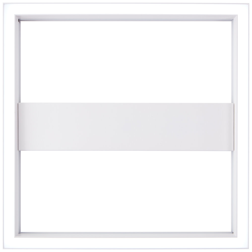             Wand- und Deckenleuchte aus Kunststoff - Janis 3 – Weiss
        