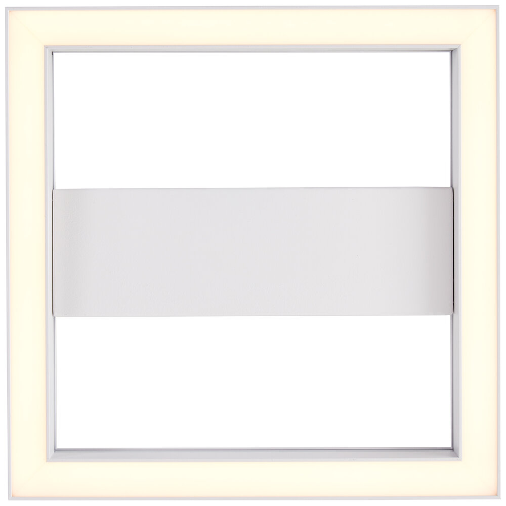             Wand- und Deckenleuchte aus Kunststoff - Janis 1 – Weiss
        