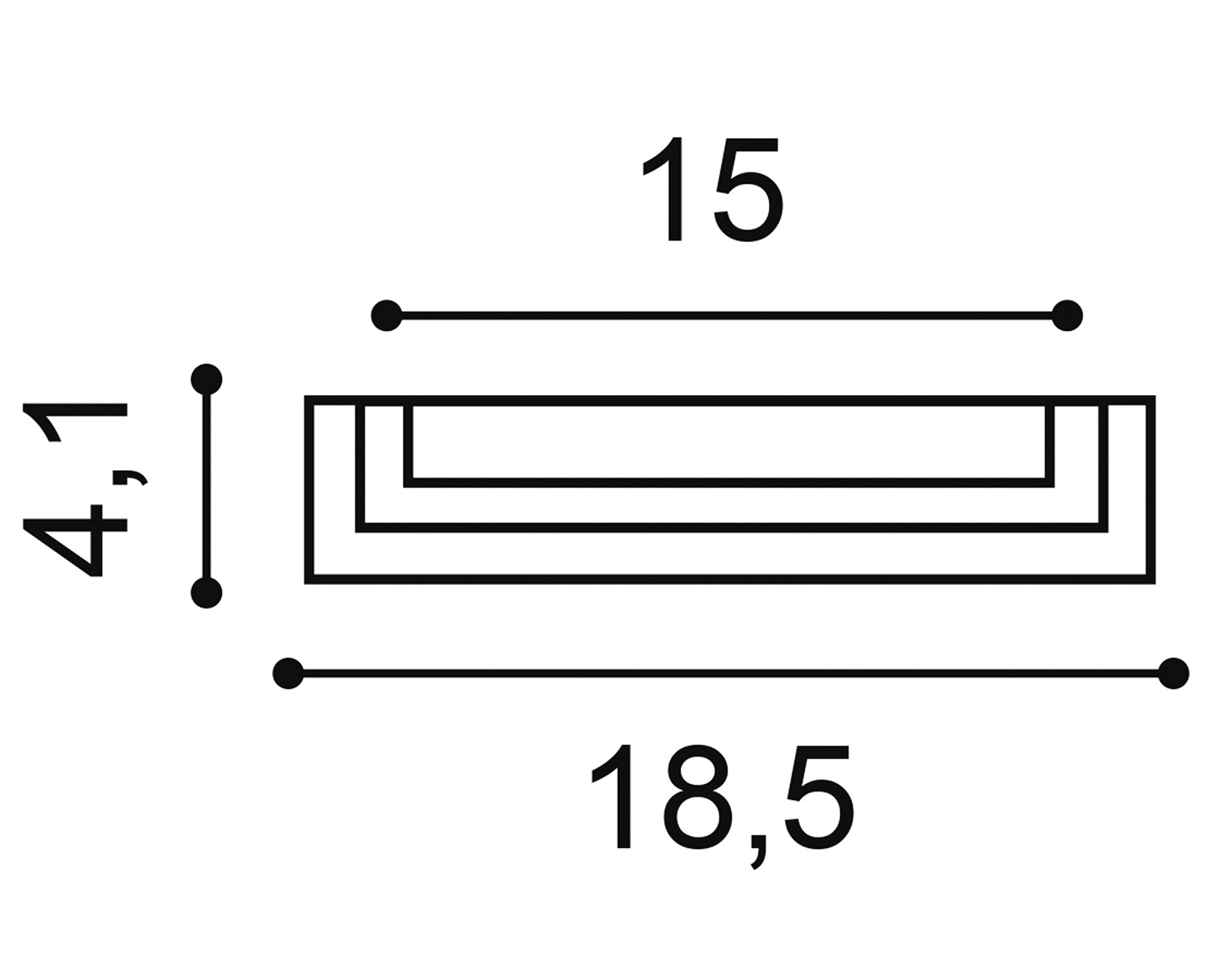             Klassisches Zierelement Rom – CX109
        