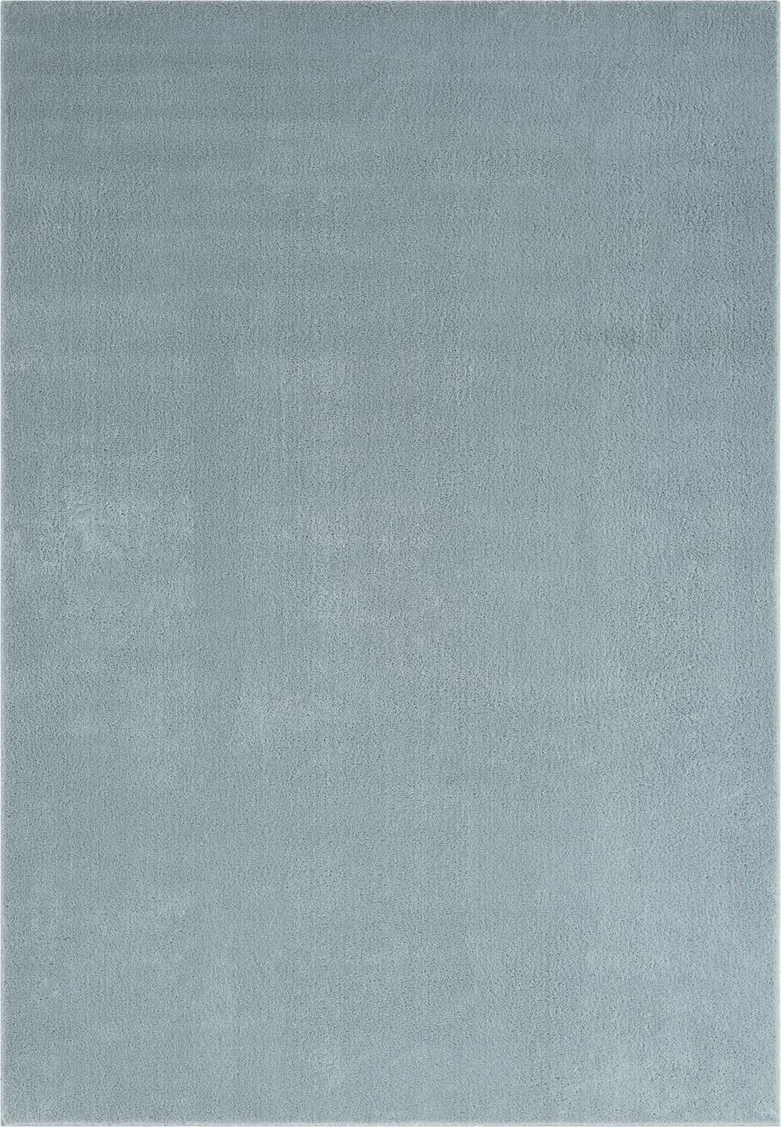             Flauschiger Hochflor Teppich in Blau – 170 x 120 cm
        