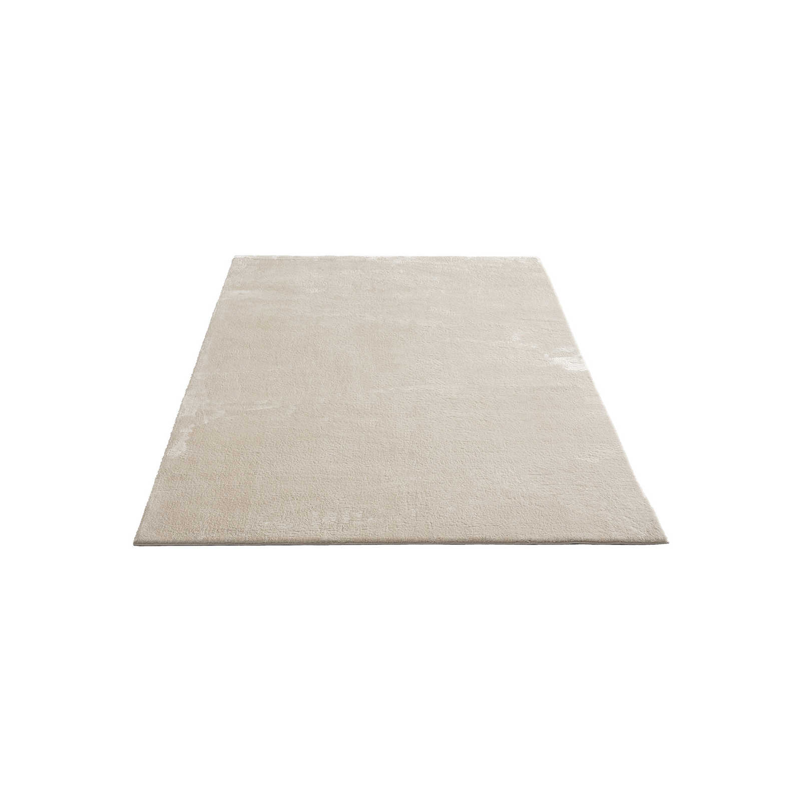             Weicher Hochflor Teppich in Beige – 230 x 160 cm
        